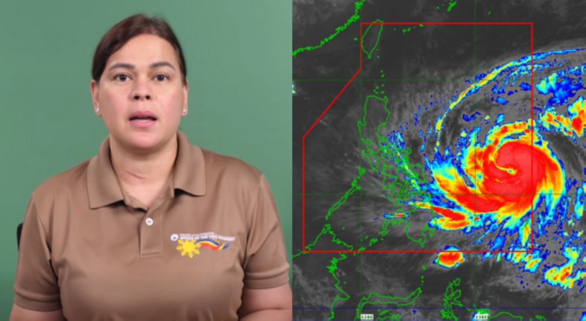 'Mas mabuti nang labis kaysa wala!' paalala ni VP Sara sa kahandaan sa bagyong Uwan