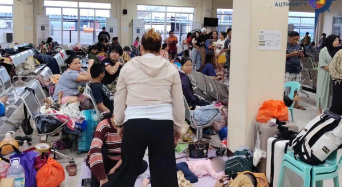 Higit 7K pasahero sa mga pantalan, stranded dahil sa hagupit ni &lsquo;Uwan!&rsquo;