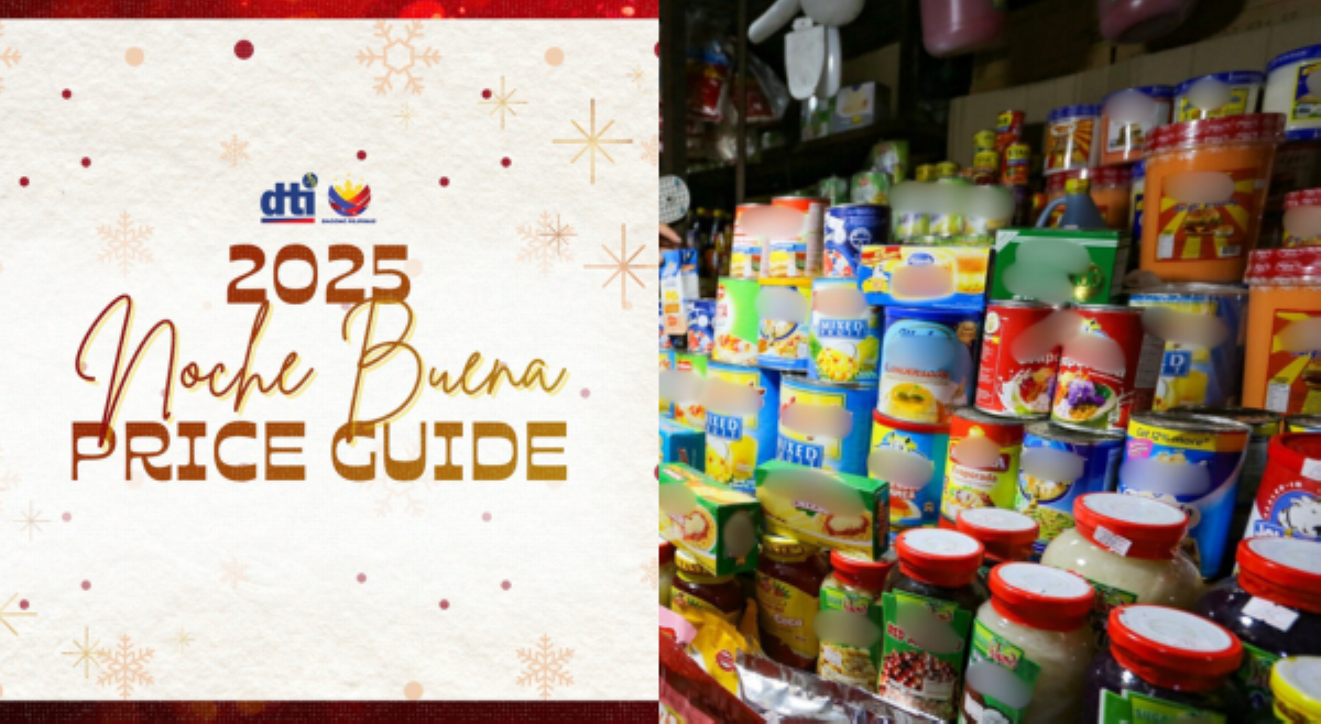 DTI, inilabas na ang 2025 Noche Buena Price Guide