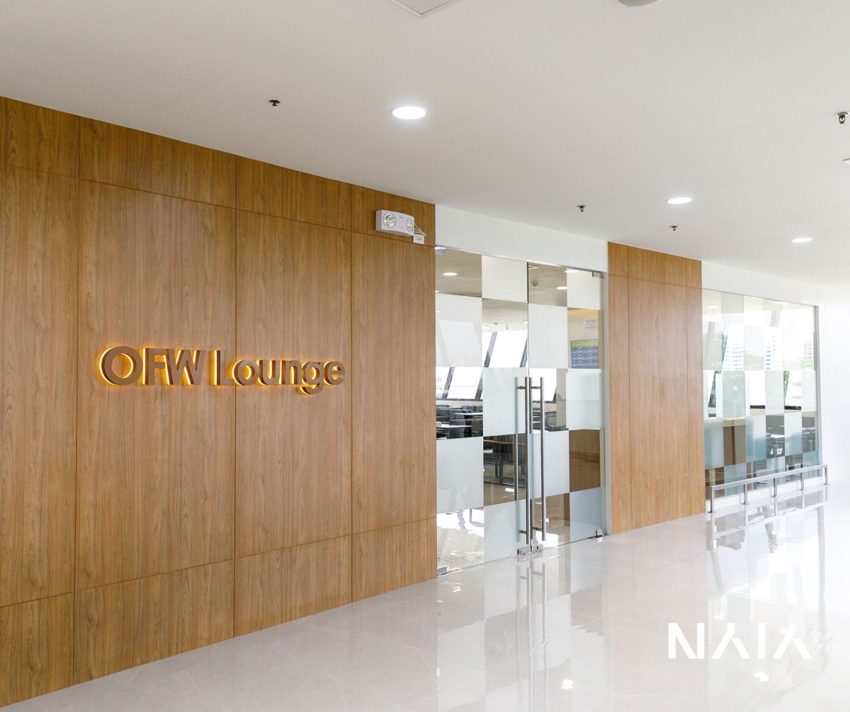 NAIA, ipinasilip ang 'new' at 'upgraded' OFW Lounge