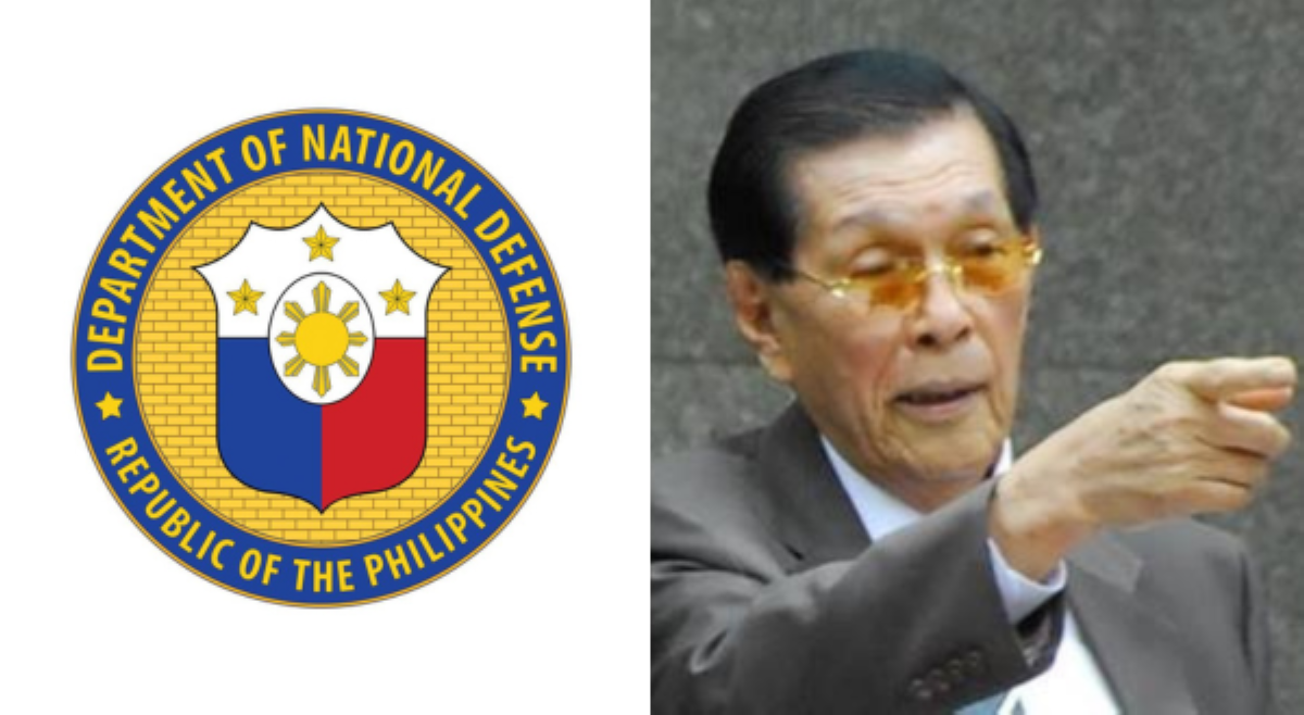 'Icon in defense policy and strategy!' DND, nakiramay sa pagpanaw ni JPE