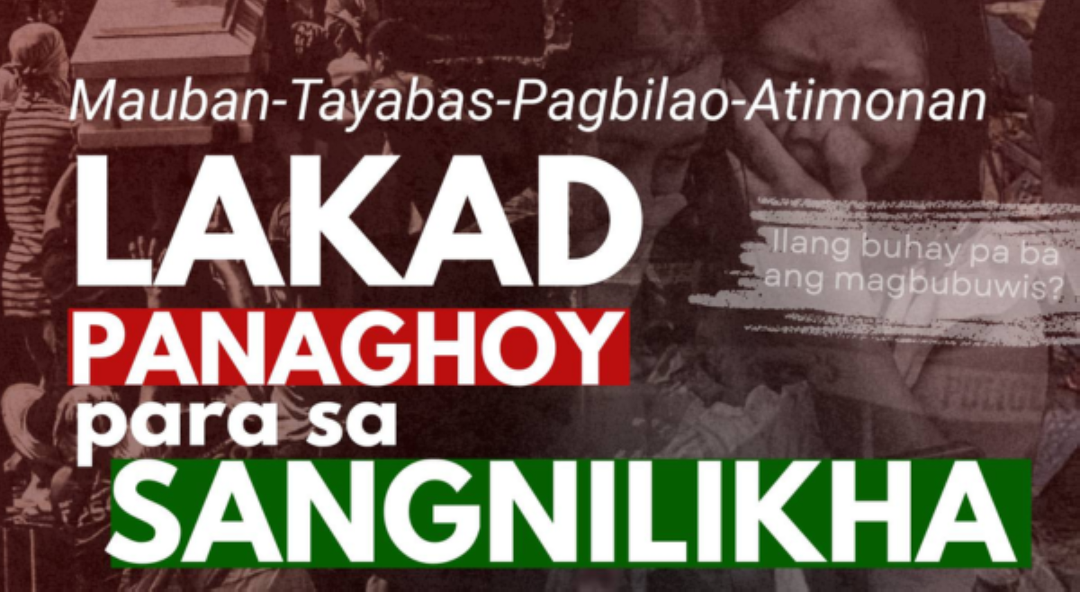 Para sa climate justice! Ilang simbahan sa Quezon province, magkakasa ng 3 araw na lakad-panaghoy