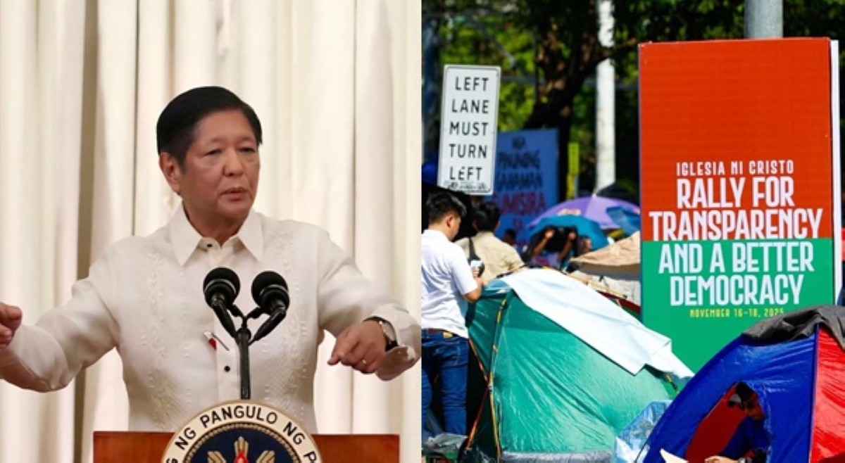 PBBM, nakabantay sa unang araw ng 3-day INC rally sa Maynila