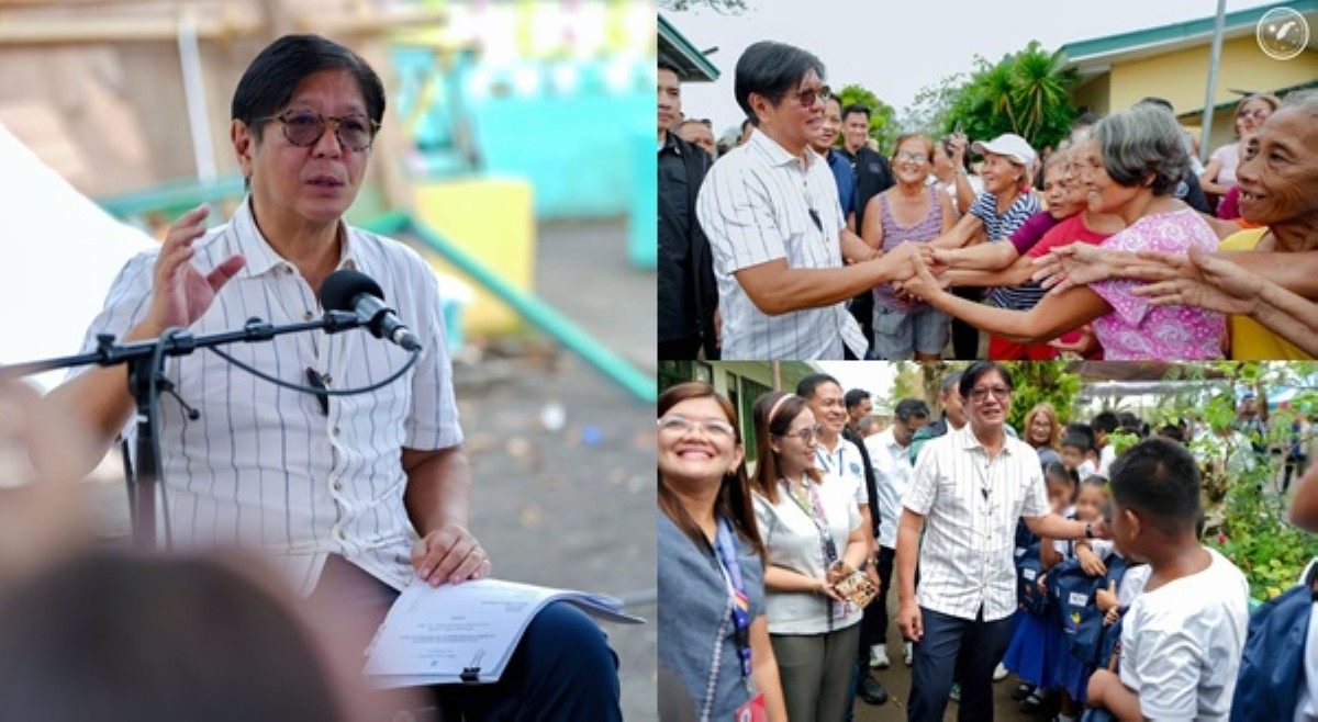 Tuloy sa serbisyo, dedma sa isyu? PBBM bumisita sa Albay, nag-inspeksyon sa paaralan