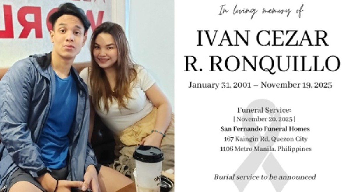 May sasampolan: Sigaw ng ate ni Ivan Ronquillo, 'We will stand for you and fight for your justice!'