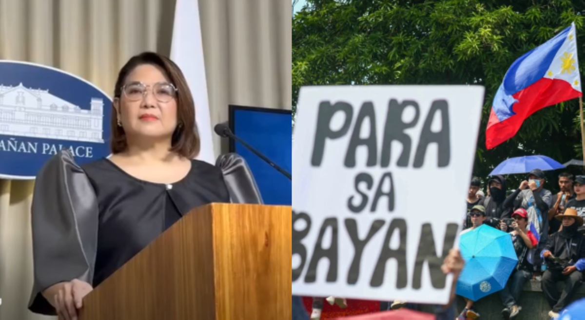 Kung mapatunayan: Palasyo, iginiit na maituturing na pagtataksil sa bayan ang 'Foreign funded' na rally