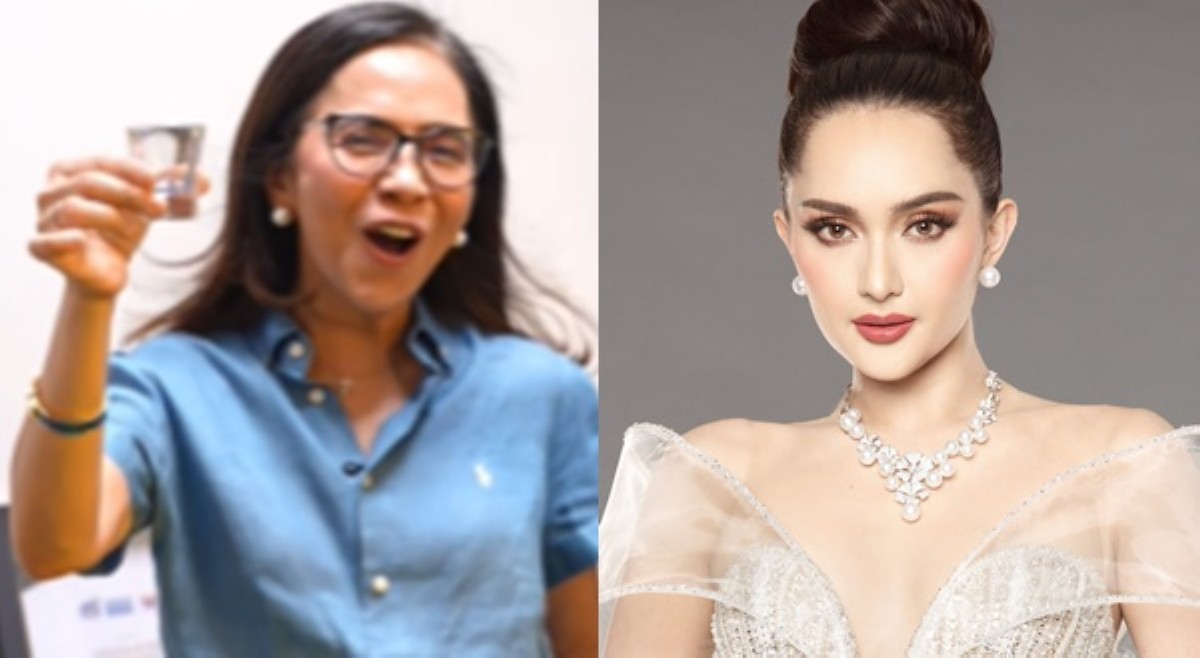 Matapos resulta ng MU 2025: Quezon Province Gov. Helen Tan, bet tumagay ng lambanog