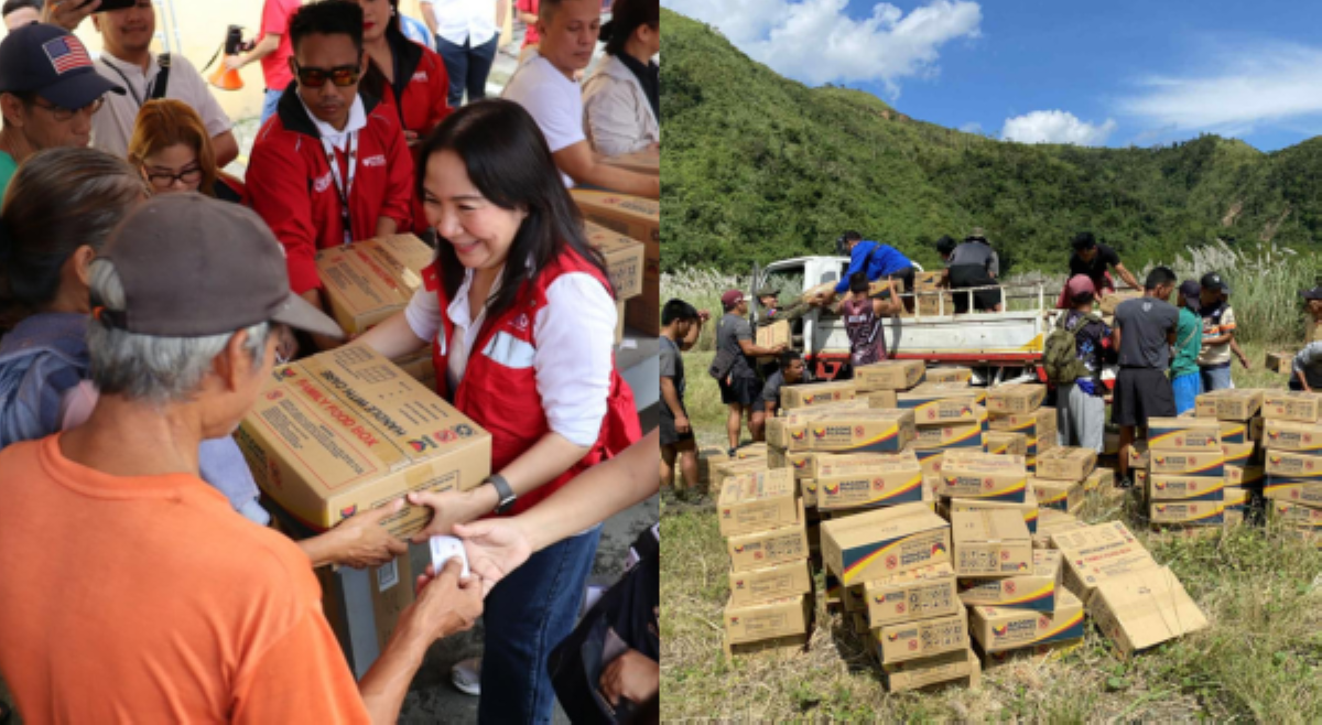 DSWD, nakapagpamigay na ng 2.2M food packs sa mga apektado ni Tino at Uwan