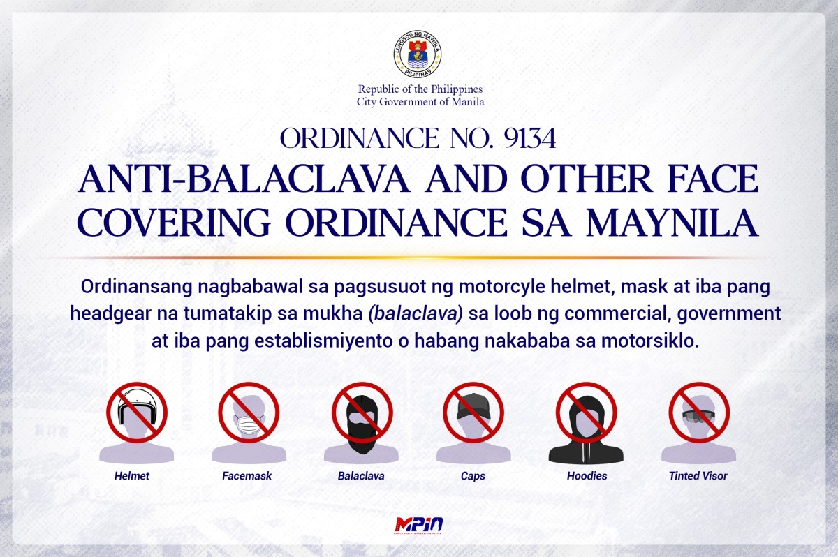 Photo courtesy: Manila PIO (FB)