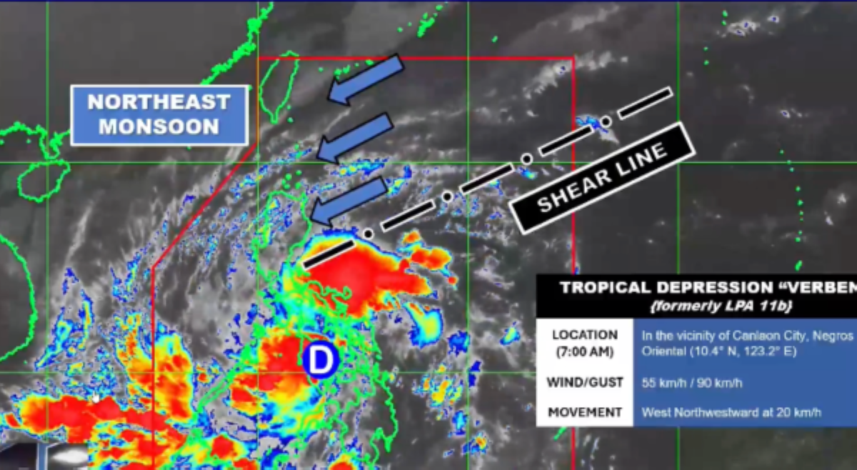 Shear Line, nagpapaulan sa Metro Manila&mdash;PAGASA
