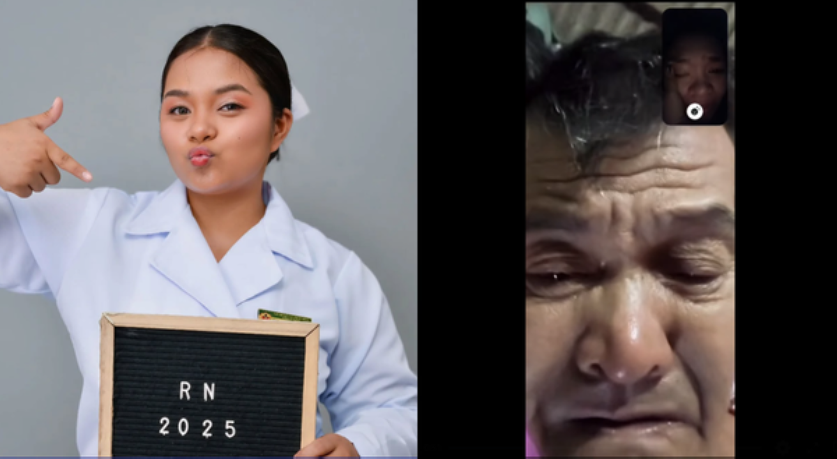 #BalitaExclusives: Sorpresa ng newly registered nurse sa lolo niya, nagpaantig sa netizens