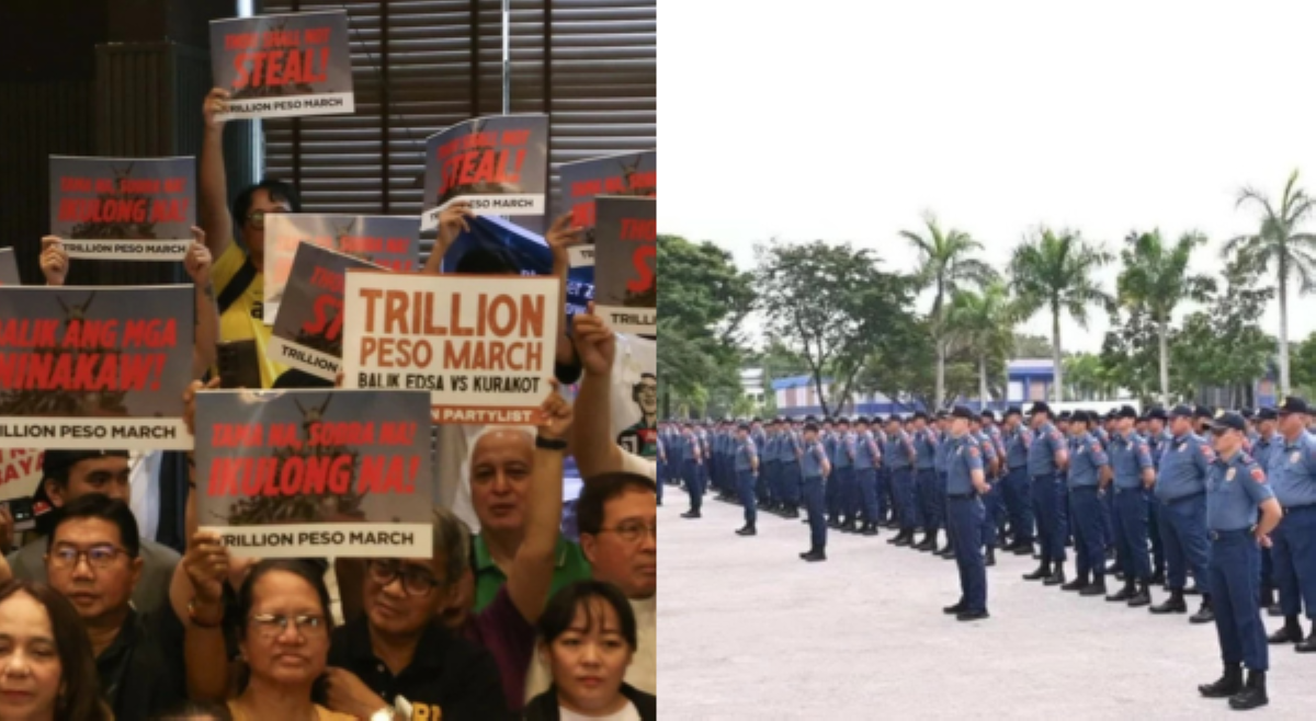 300k katao inaasahang dadalo sa &lsquo;Trillion Peso Movement&rsquo; sa Nov. 30; higit 15k kapulisan, ipapakalat
