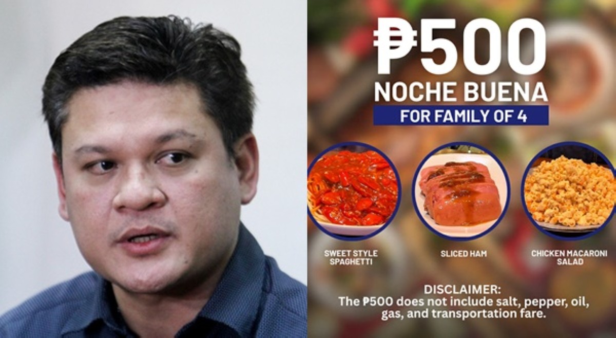 &lsquo;Mukhang serbisyo pero drawing!&rsquo; ₱500 Noche Buena, simbolo ng administrasyon ni PBBM&mdash;Pulong