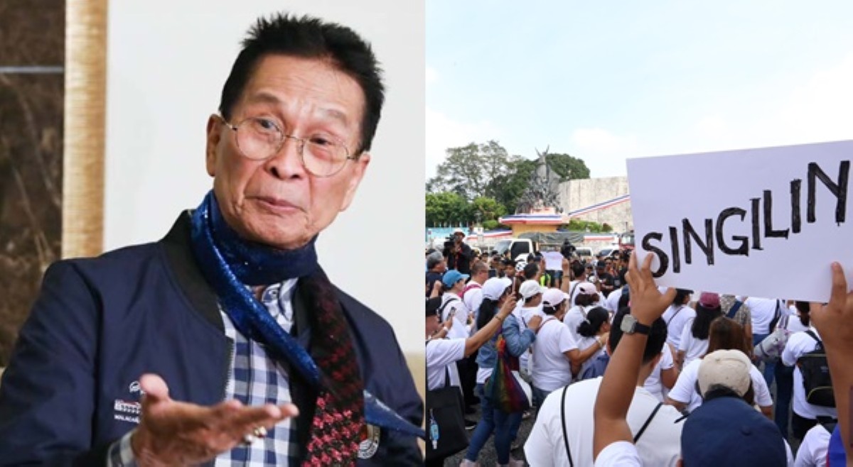 &lsquo;Mahirap &lsquo;yong hiwa-hiwalay tayo!&rsquo; Panelo bumwelta matapos i-boo sa EDSA rally