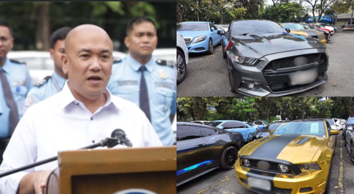 'Karamihan, walang mga rehistro!' 30 luxury cars, na-impound sa LTO