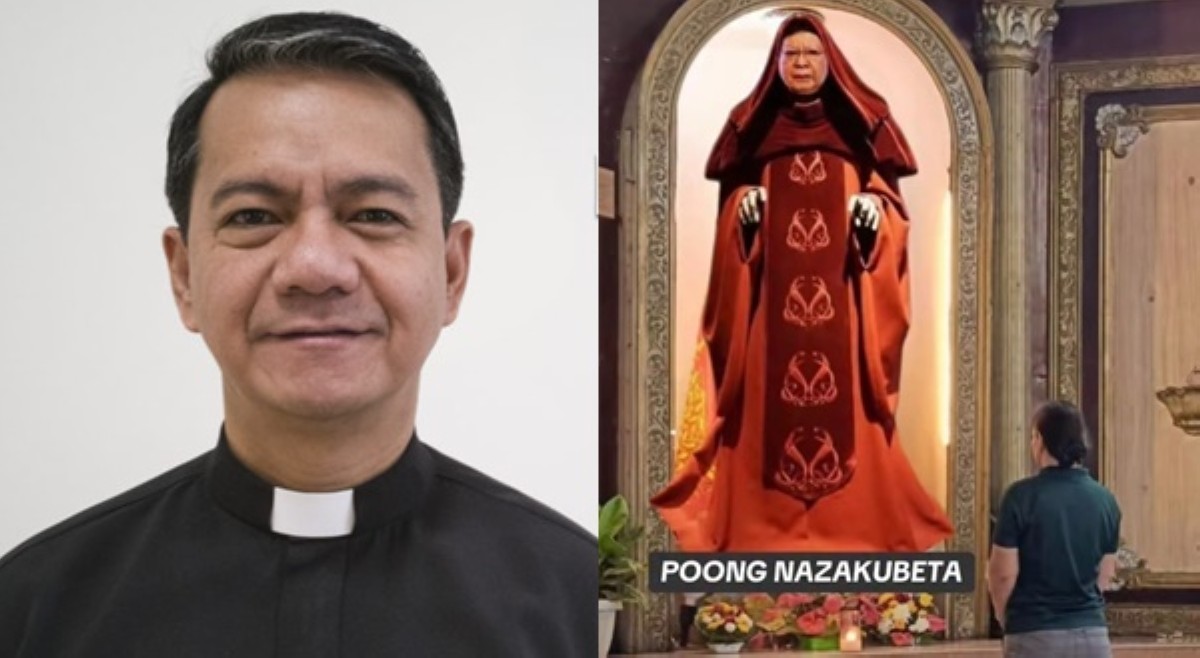 Niretokeng larawan ni VP Sara habang nagdarasal sa 'Poong Nazakubeta,' kinondena ng obispo!