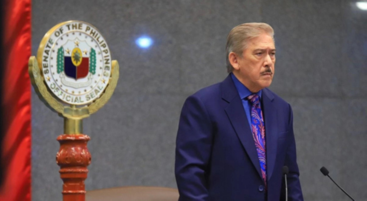 Pamumuno ni SP Sotto sa Senado, aprub sa 33% na mga Pinoy&mdash;WR Numero