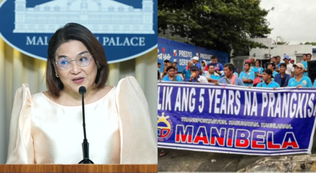 'Pamasko n'yo na!' Palasyo, nanawagan sa Manibela pag-usapan, 'wag pahabain tigil-pasada
