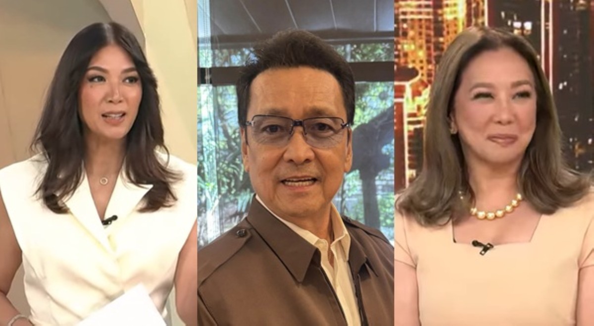 'Hello Sen. Lito, ngayon lang daw nalaman ni Korina na senador kayo!'&ndash;Pinky Webb