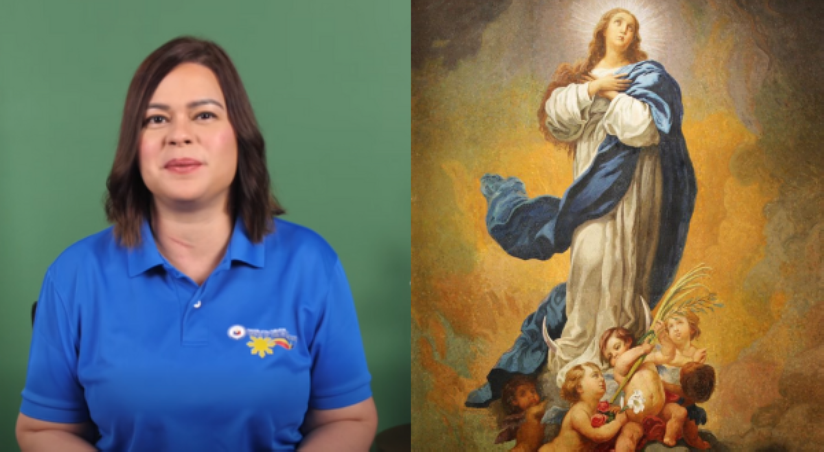 VP Sara, umaasang mag-udyok ng pagkakaisa ang Kapistahan ng Immaculate Conception