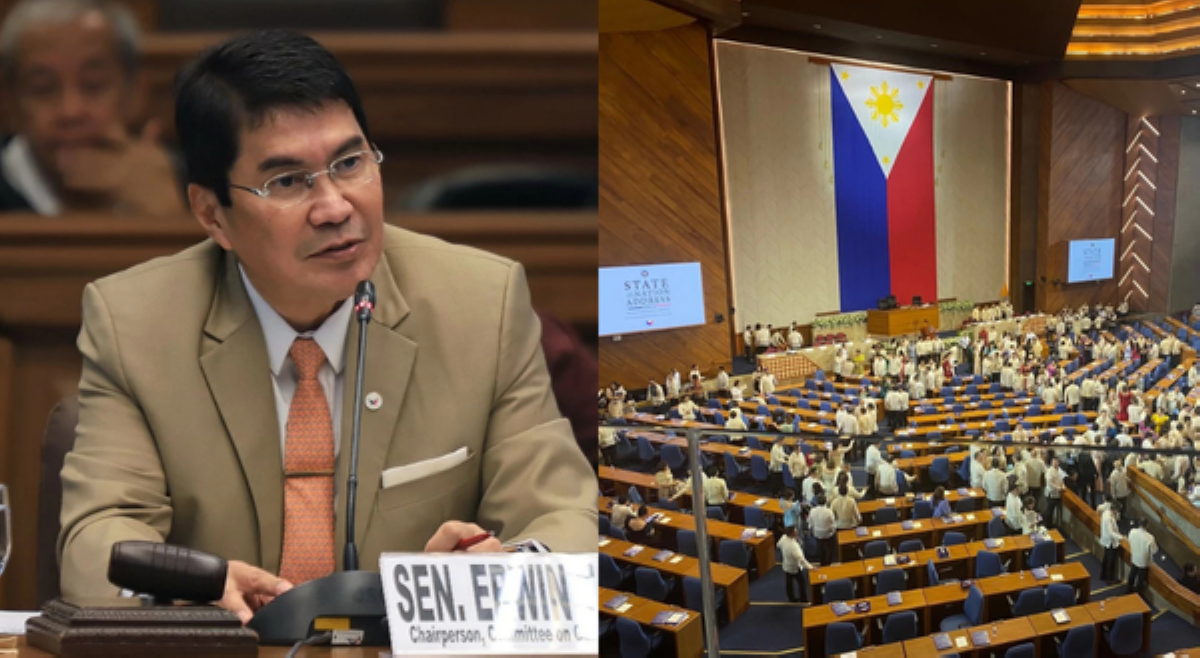 Sen. Erwin, binuking pagkontra ng ilang miyembro ng Kamara sa live streaming ng bicam meeting