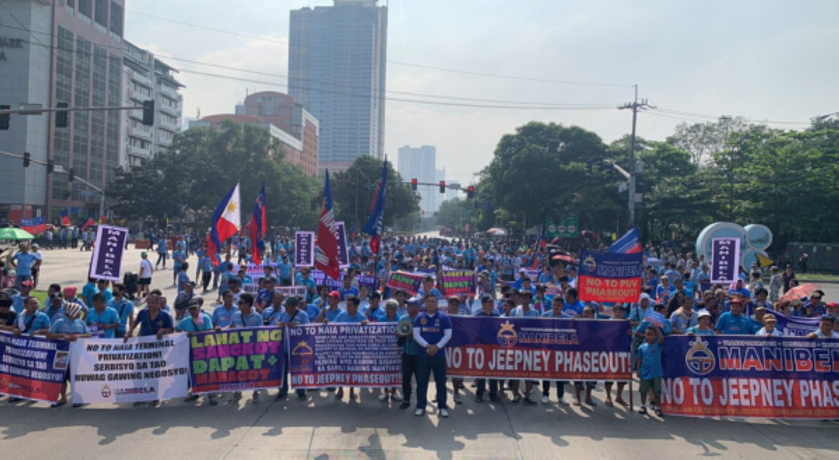 MANIBELA, iginiit na matagumpay ang ikinasa nilang 3-day transport strike