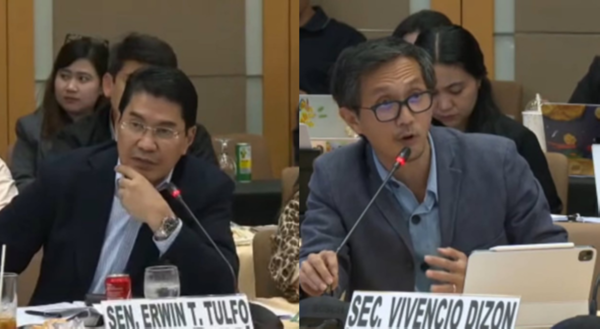 Sen. Erwin Tulfo, kinuwestiyon pagpapatawag kay Sec. Dizon: 'This is a bicam conference committee!'