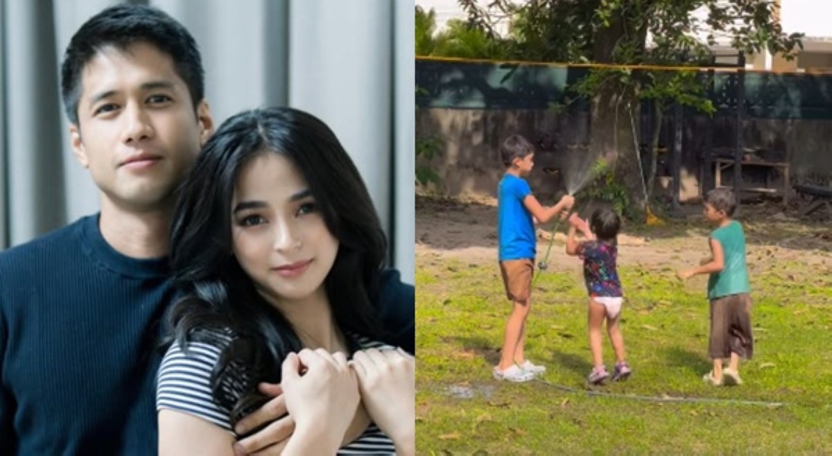 Nabunutan ng tinik! Aljur, masayang 'malaya' na mga anak nila ni AJ