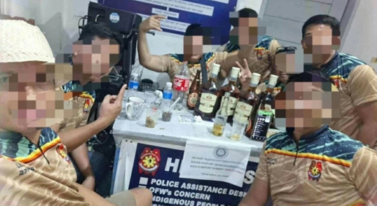 16 na pulis, sinibak sa puwesto matapos mag-walwalan sa loob ng presinto