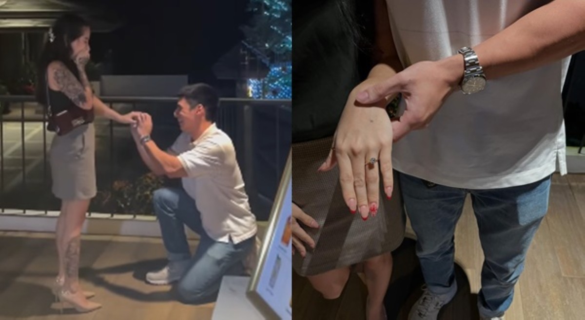 Albie Casi&ntilde;o, engaged na sa non-showbiz girlfriend