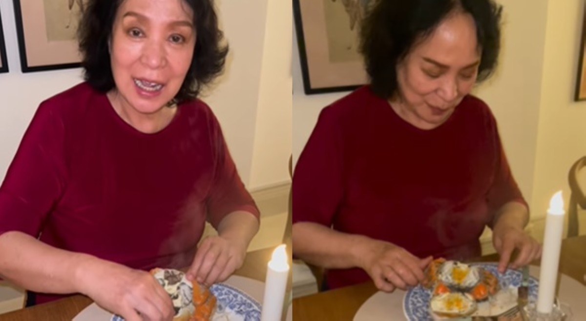 &lsquo;Tinry mo ₱500 Noche Buena?' Sosyal na Christmas meal ni Gloria Diaz, binakbakan