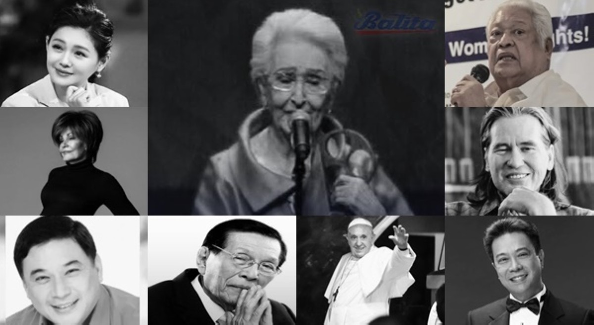 #BALITAnaw: Celebrities, political personalities na pumanaw ngayong 2025