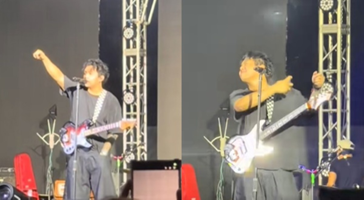 Zack Tabudlo, nagpabango muna bago bumaba sa stage