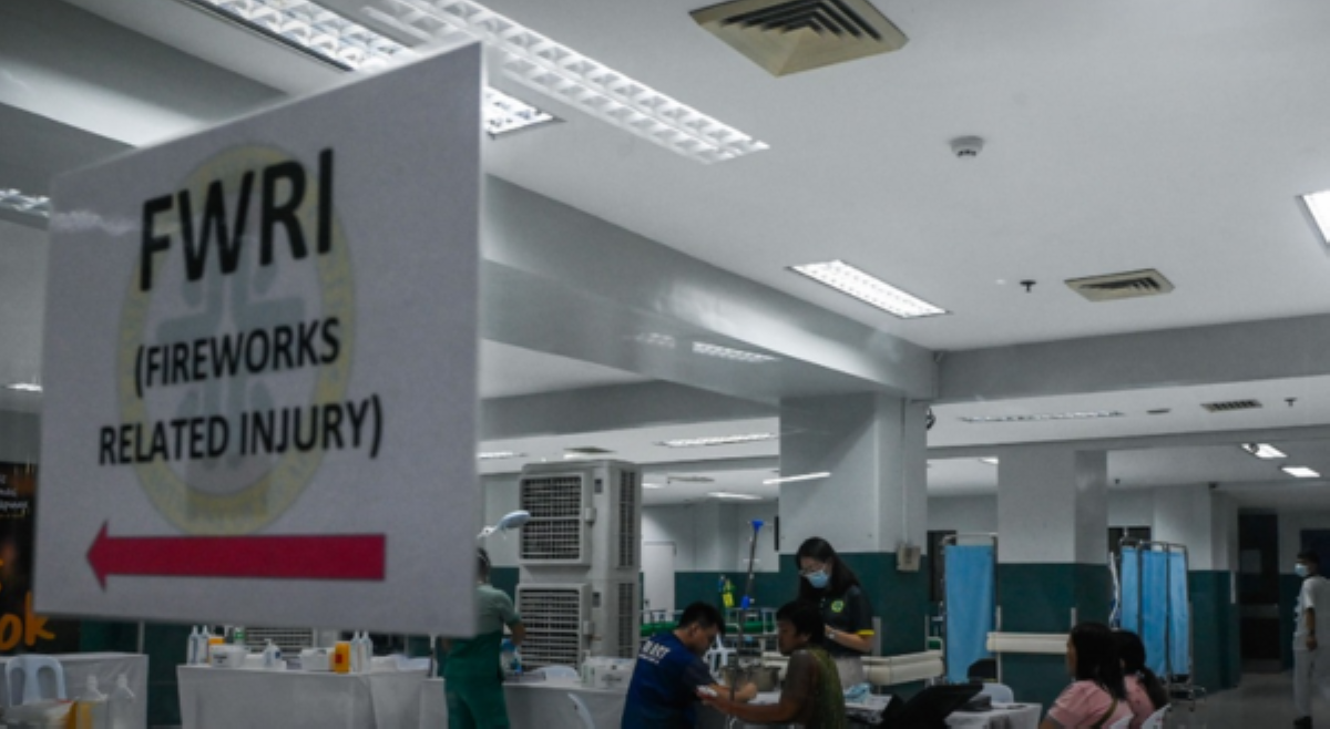 Batang babaeng tinamaan ng lusis sa mata, kabilang sa 'firecracker related injuries' sa EAMC