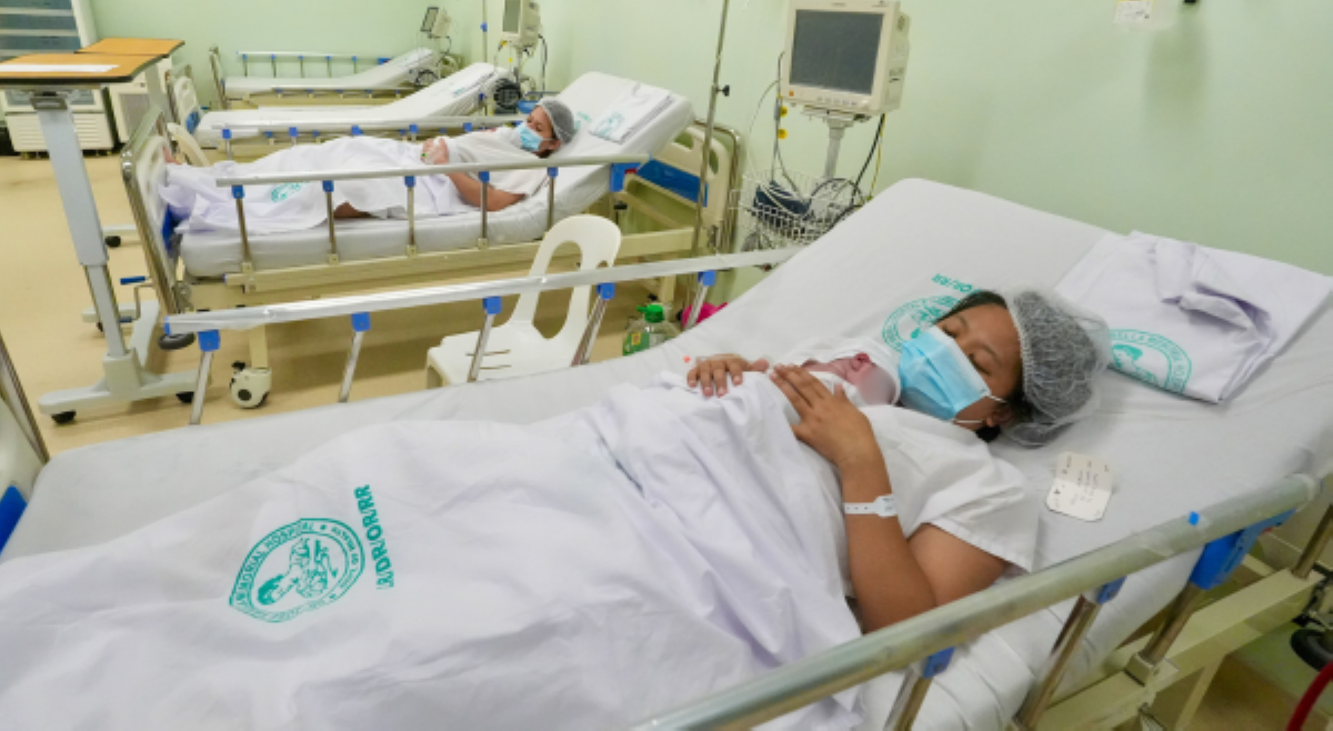 Dalawang &lsquo;new year babies&rsquo; double celebration sa isang ospital sa Maynila