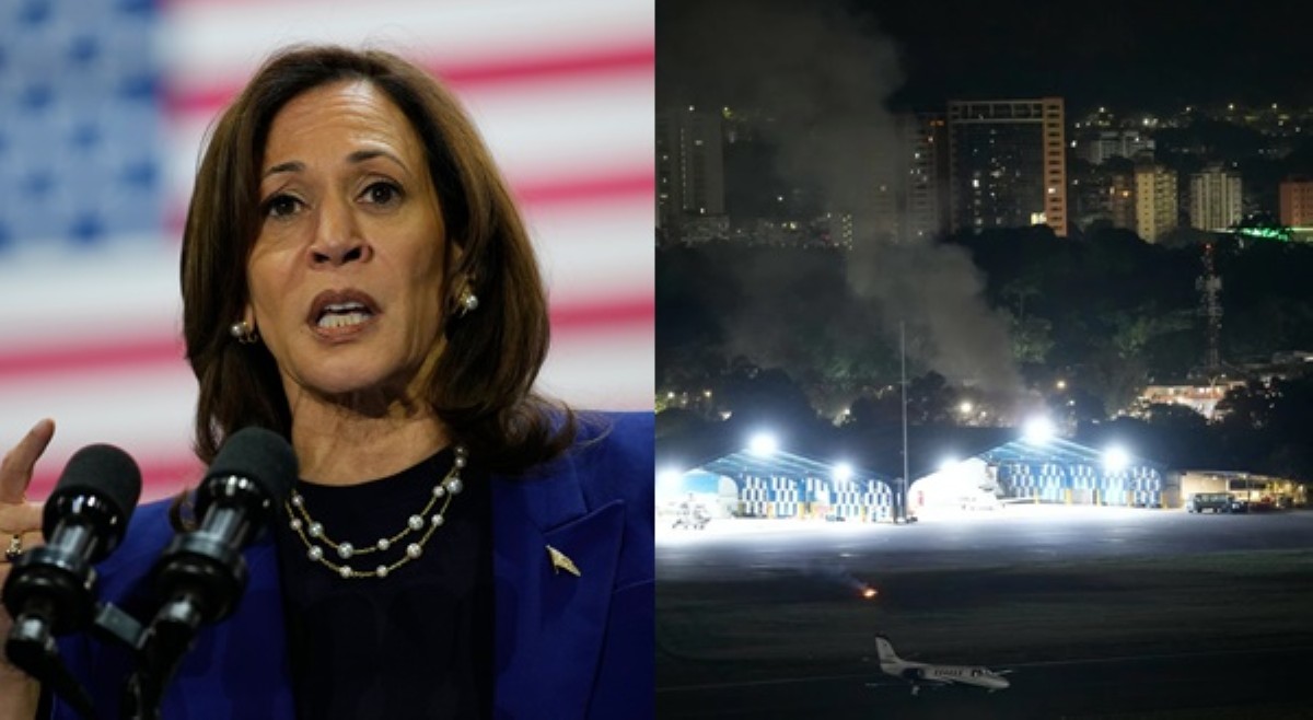 Kamala Harris sa pag-atake ng US sa Venezuela: 'It is about oil!'