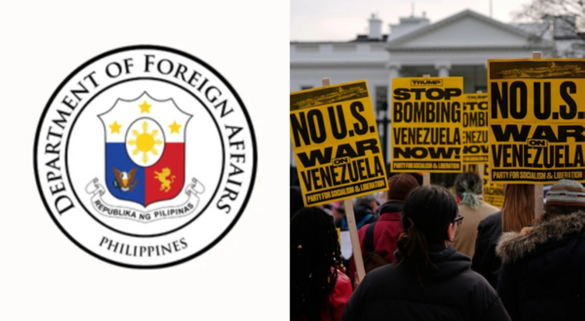 'Respect international law!' DFA, kinondena bakbakang US-Venezuela