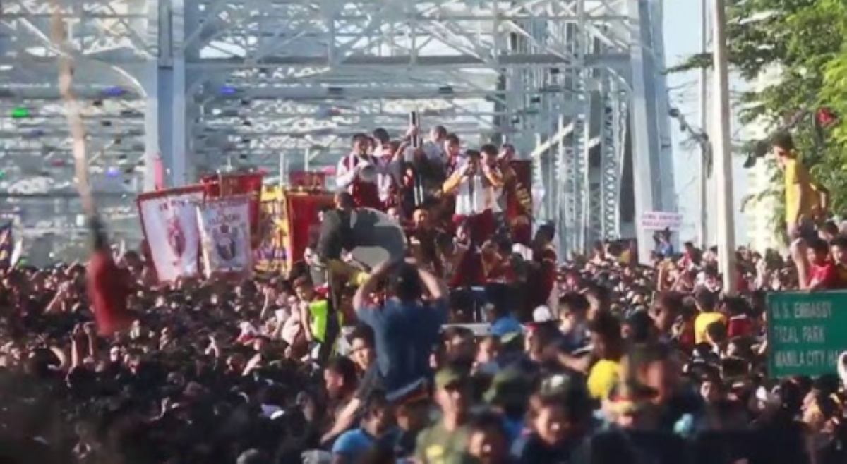 Mga tulay na dadaanan ng traslacion, kakayanin pa rin dami ng mga deboto&mdash;Yorme