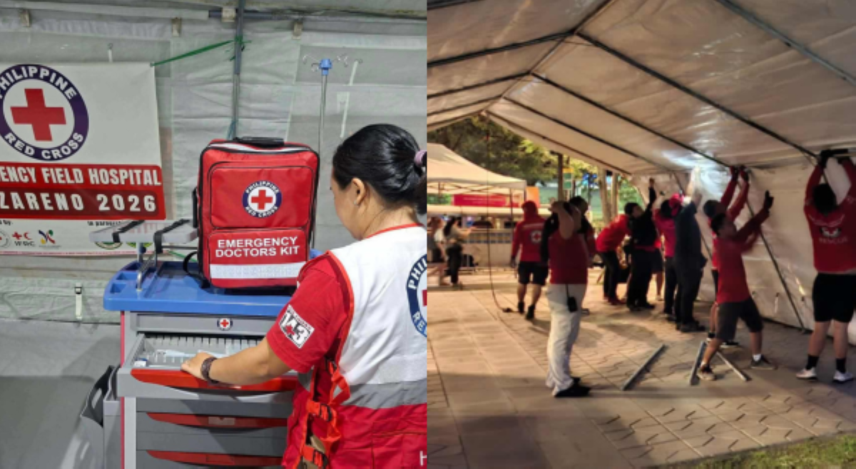 Red Cross, inihanda command post, emergency field hospital para sa Traslacion 2026