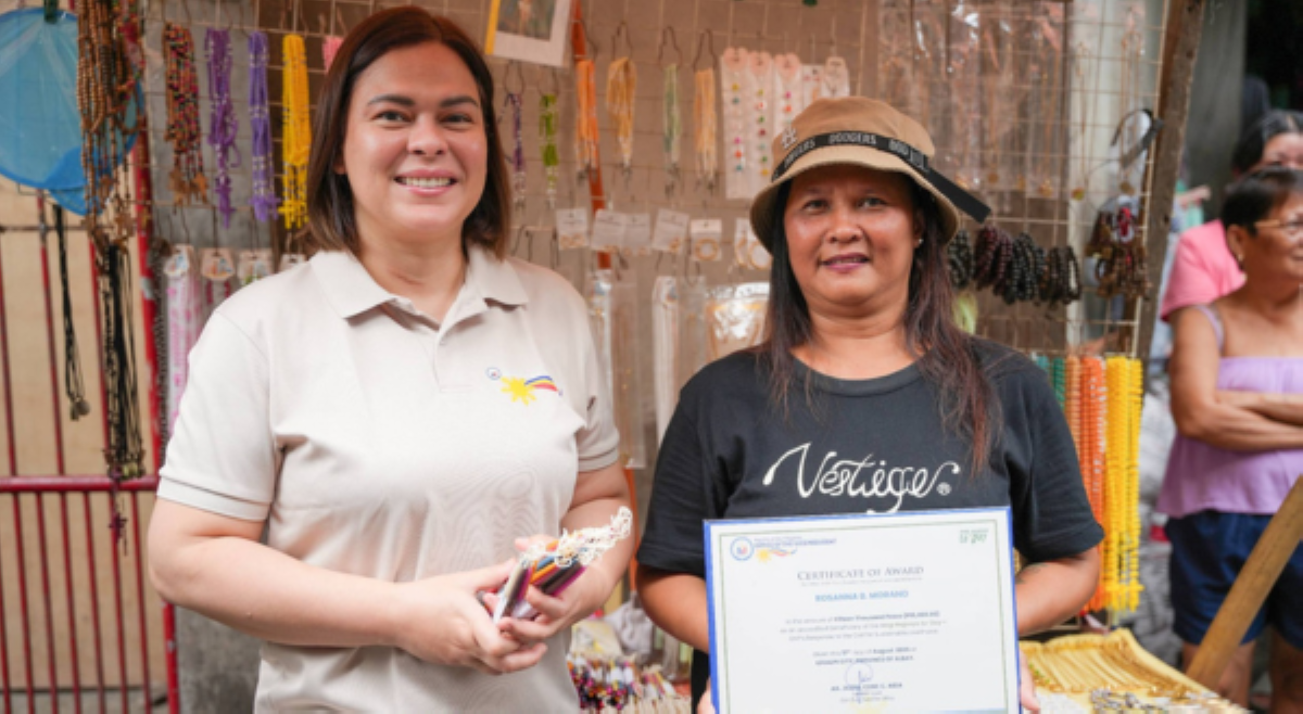 VP Sara, bumisita sa benepisyaryo ng Mag Negosyo Ta &lsquo;Day Program ng OVP sa Albay