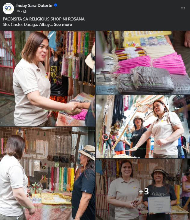 Photo courtesy: VP Sara Duterte (FB) 