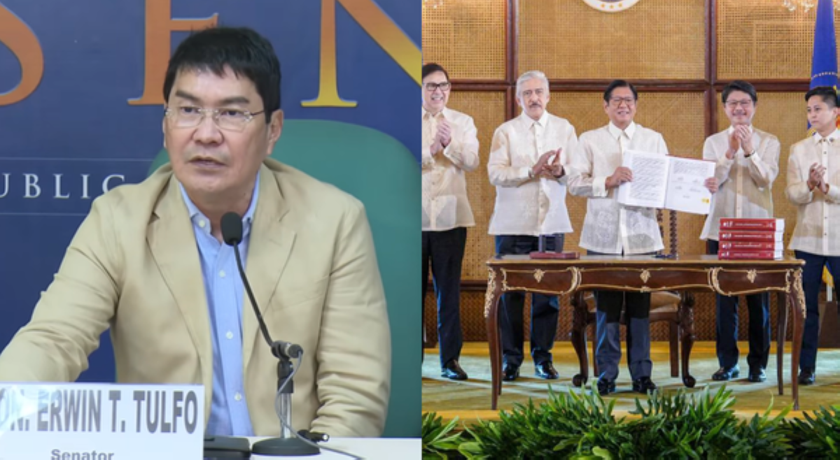 Kung siya masusunod? Sen. Erwin Tulfo, itutulak zero unprogrammed funds sa 2027