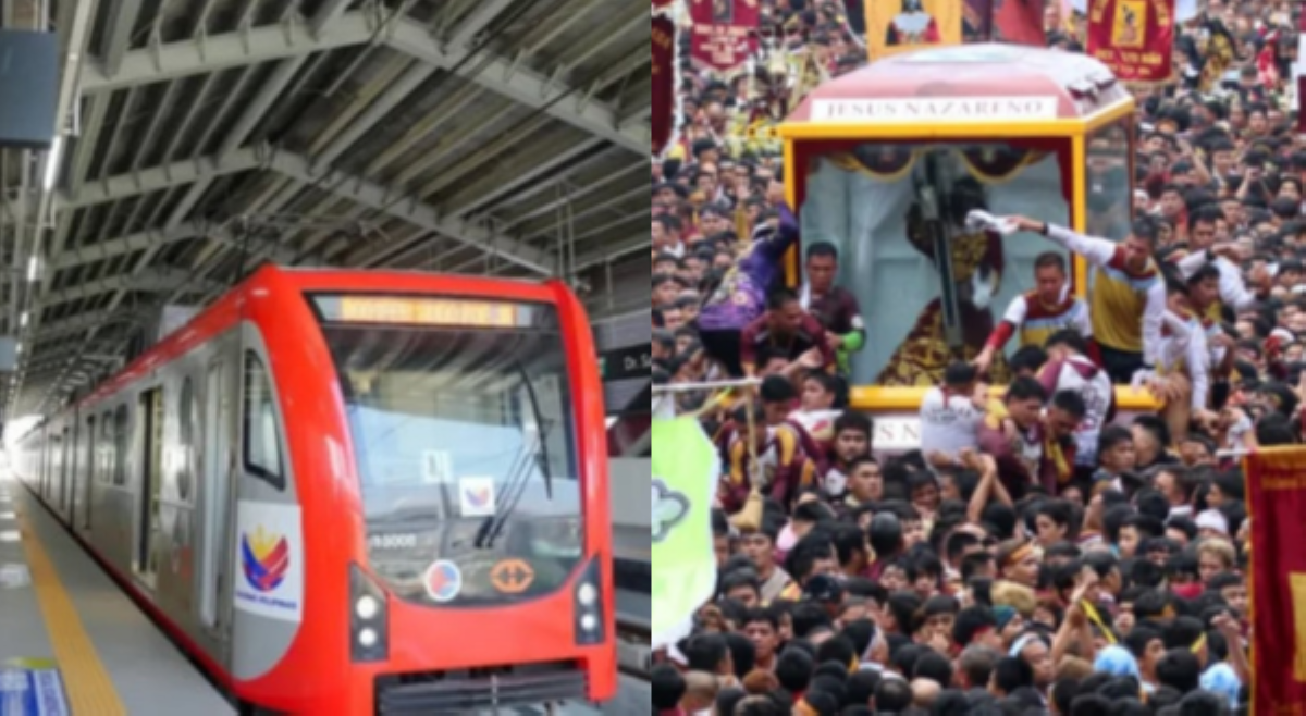 LRT-1 at 2, bukas sa mga debotong nakapaa sa Pista ng Poong Hesus Nazareno