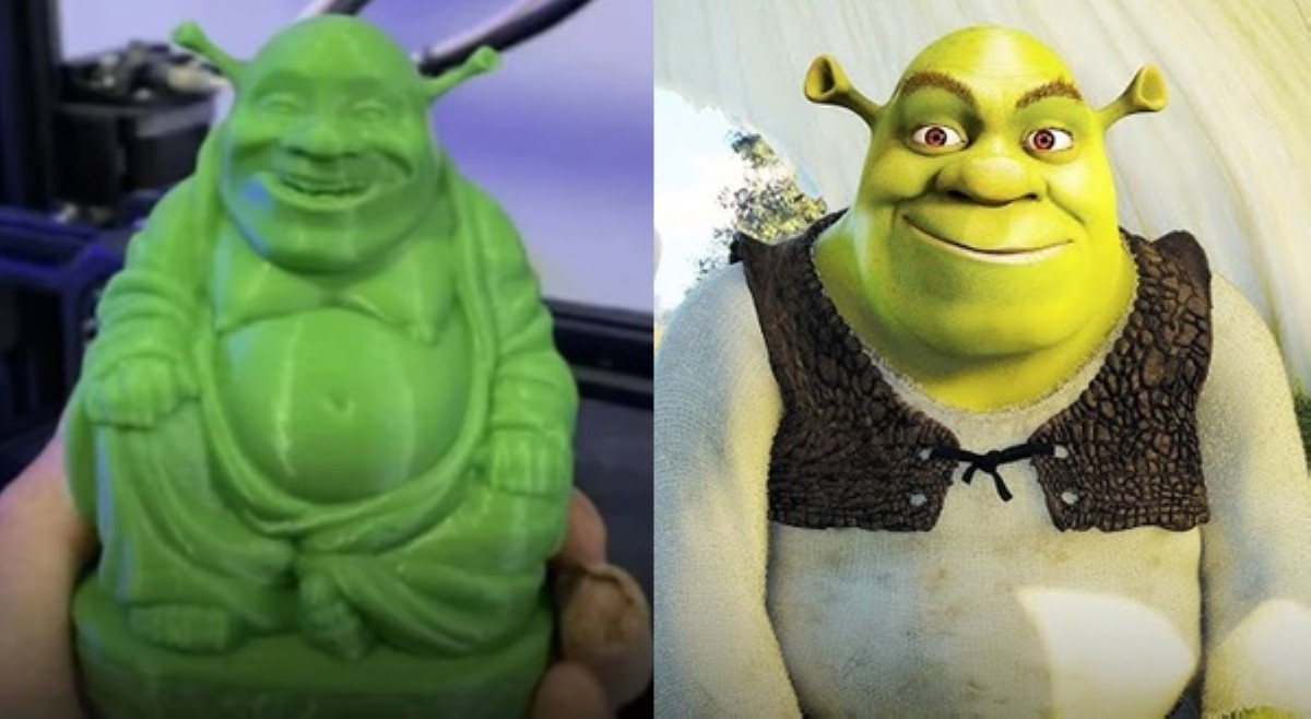 Pinay, 4 na taon sumamba sa 'green Buddha;' estatwa, napag-alamang si Shrek lang pala!