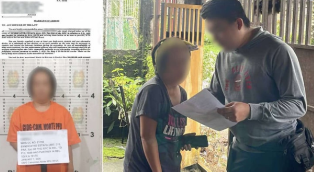 38-anyos na hinihinalang estafadora, arestado sa Camarines Norte!