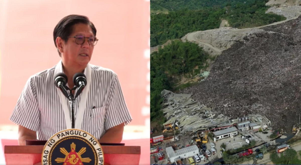 PBBM, nakisimpatya sa mga biktima ng Binaliw landfill landslide; tiniyak burial support, tulong