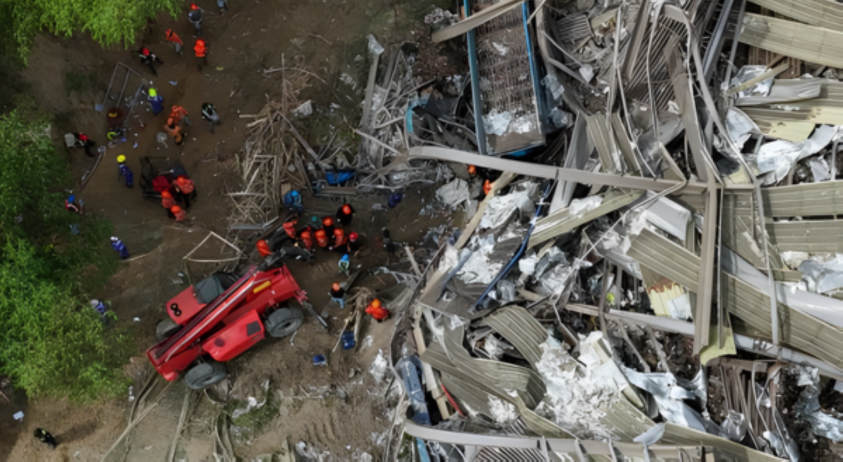 Search and rescue operations sa gumuhong landfill sa Cebu, suspendido dahil sa pag-ulan