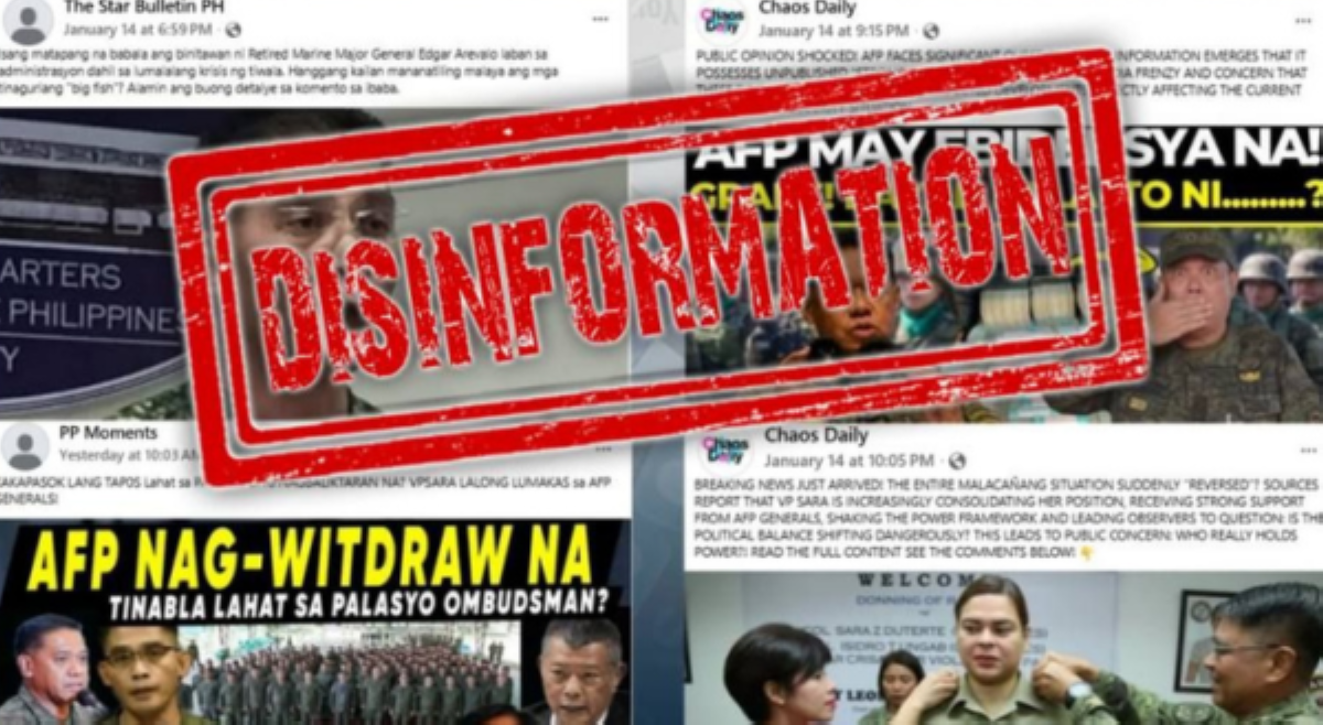 AFP nagbabala vs. fake news; nanindigang loyal sa Konstitusyon, mga Pilipino