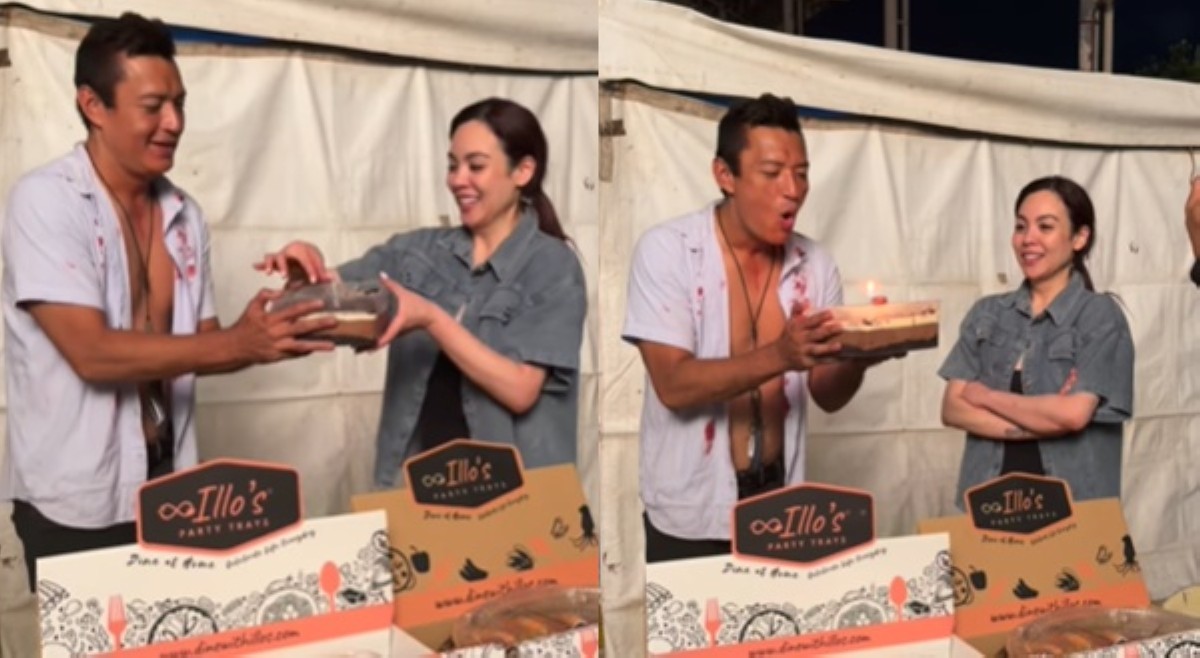 Claudine, sinorpresa ex-jowang si Mark Anthony; netizens, umaasang magkabalikan sila 