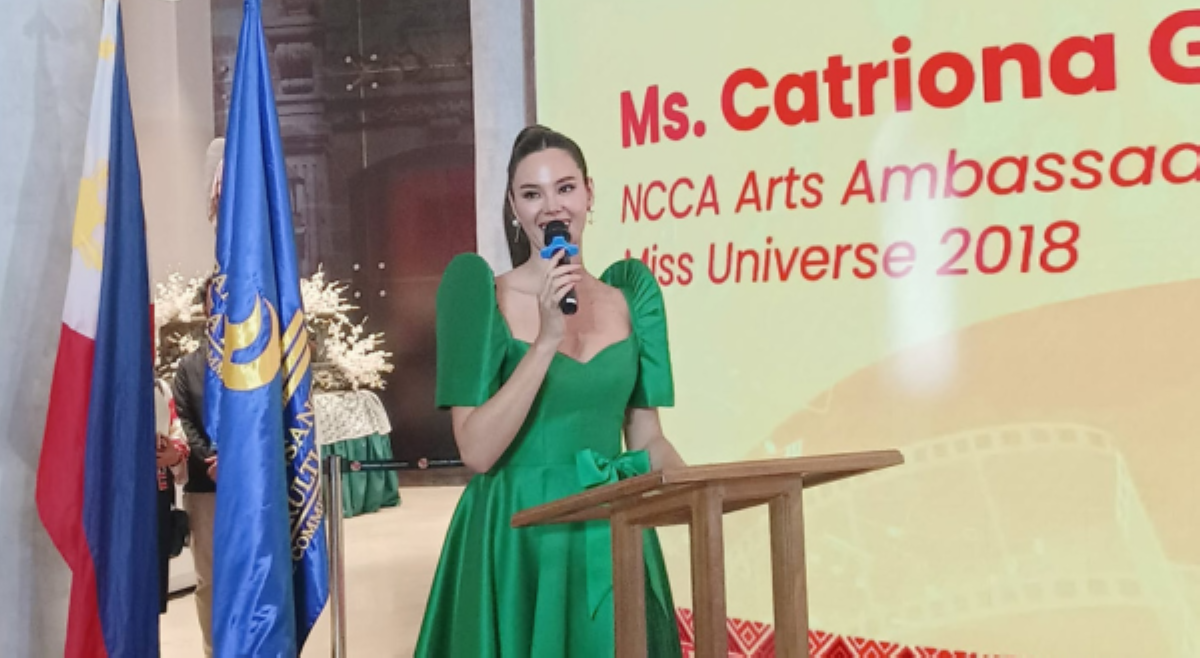 Catriona Gray, walang palya ang adbokasiya sa sining; 7 taon nang NCCA arts ambassador